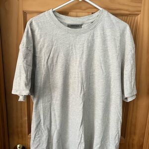 Essentials Light Gray Short Sleeve Tee
